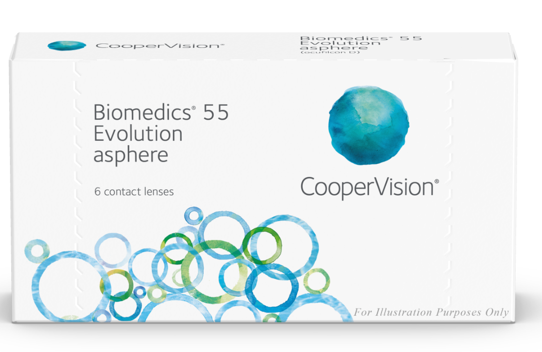 lentilles de contact Biomedics® Evolution