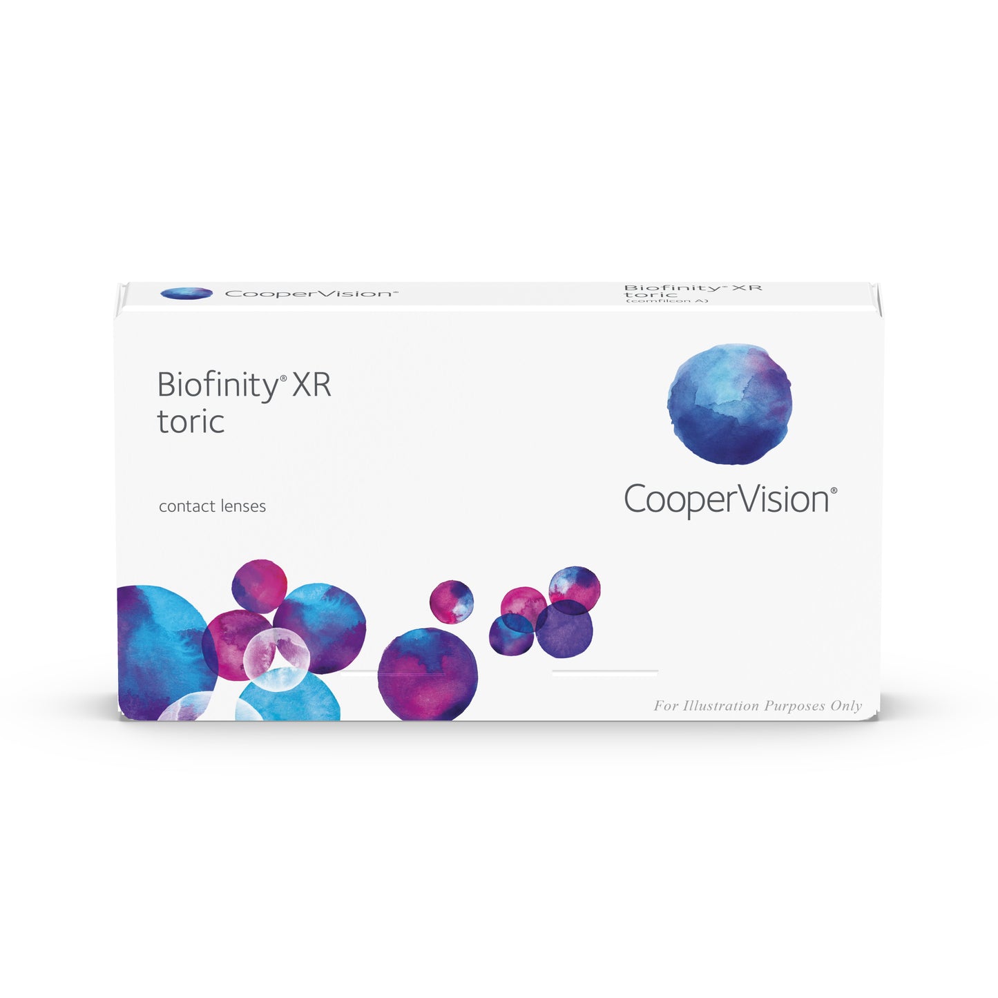 lentilles de contact Biofinity XR Toric