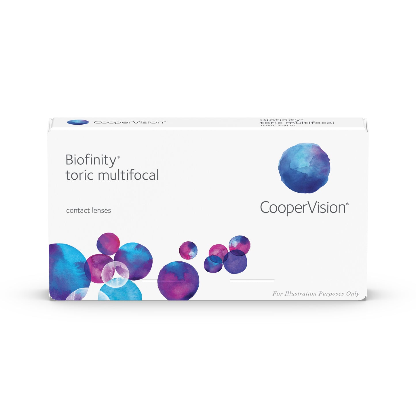 lentilles de contact Biofinity toric multifocal