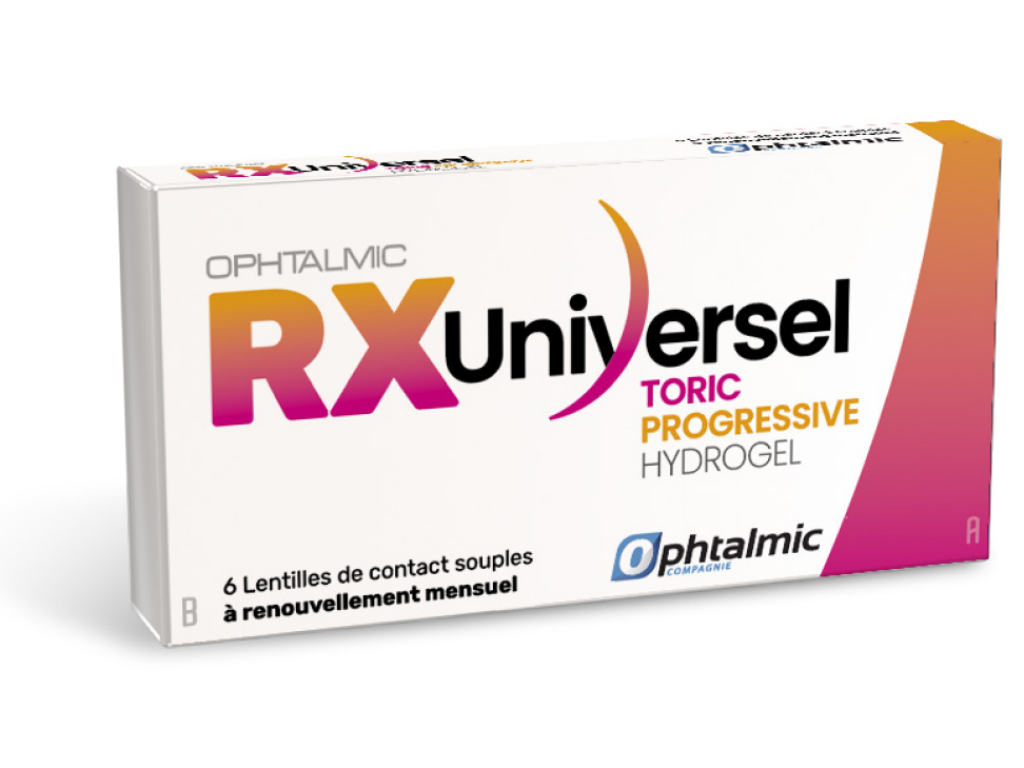 Oph RX Universel HYDROGEL Toric Progressive