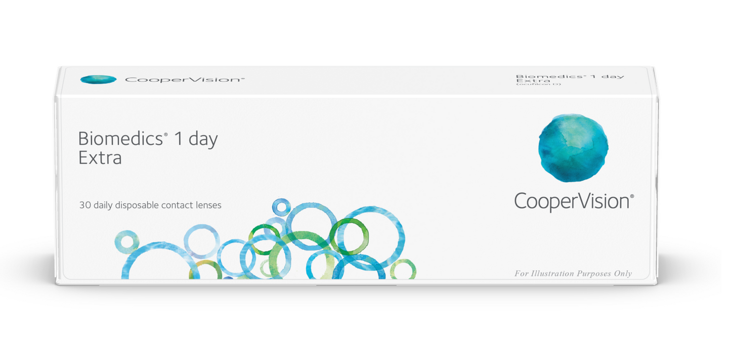 lentilles de contact Biomedics® 1 day Extra 30