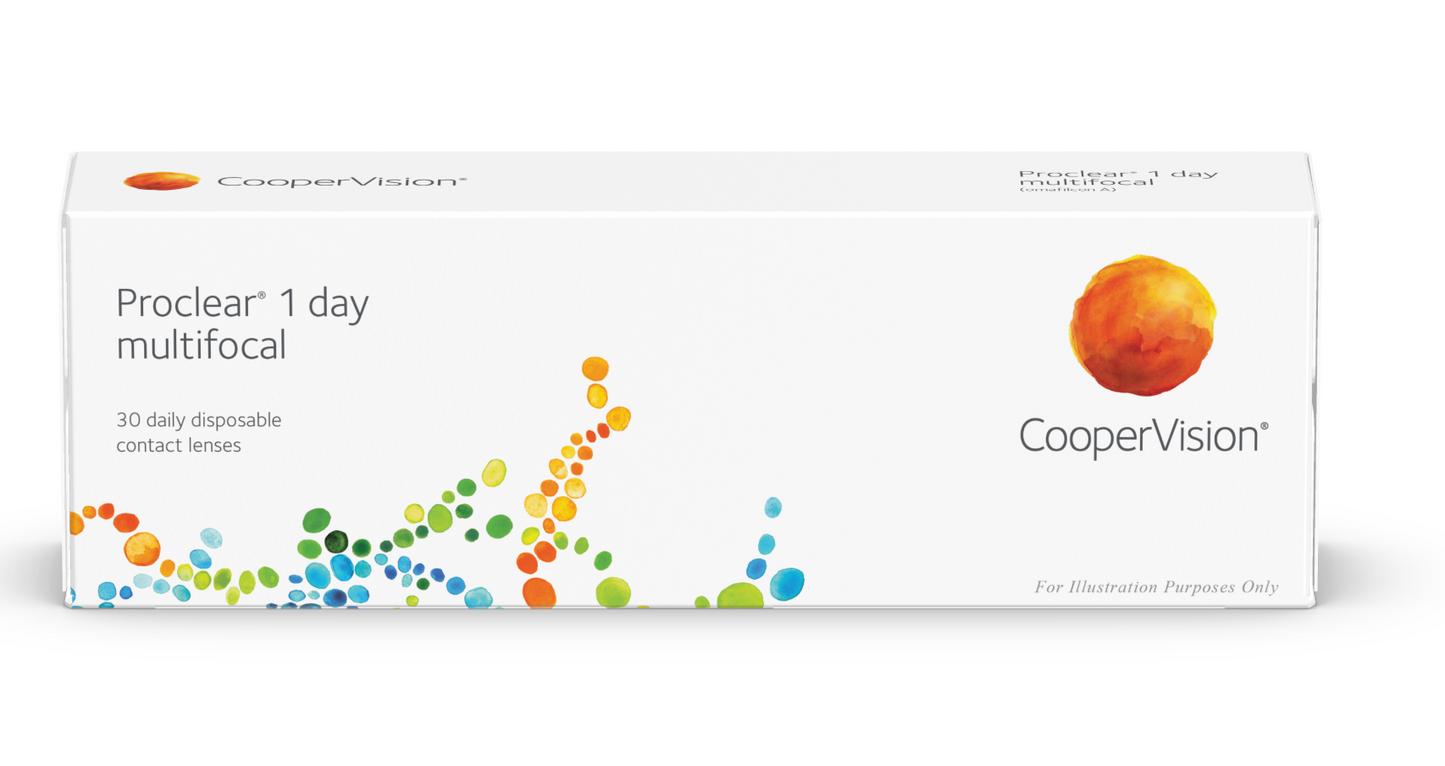 lentilles de contact Proclear® 1 day multifocal