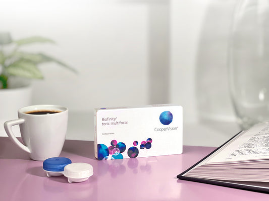 lentilles de contact Biofinity toric multifocal
