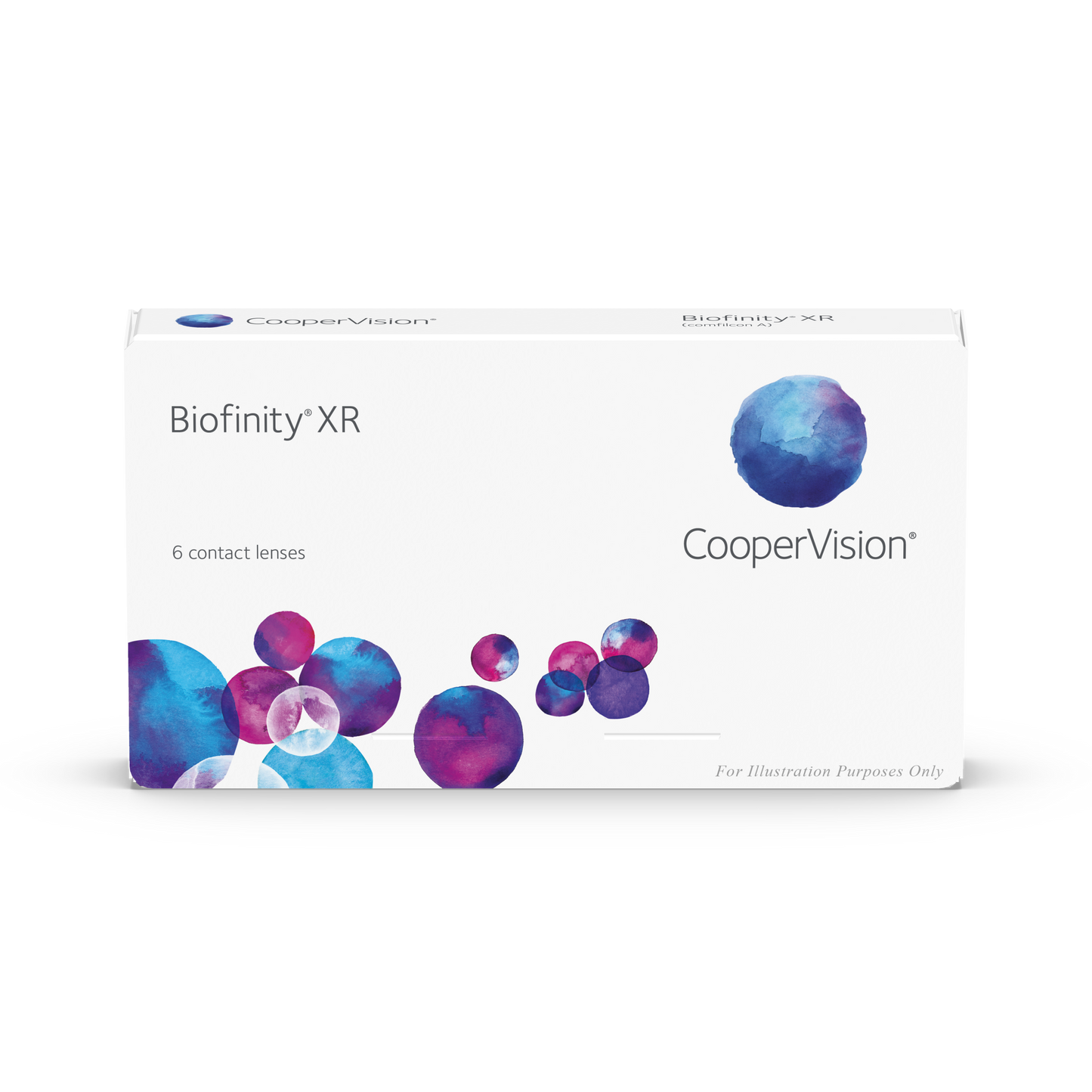 lentilles de contact Biofinity XR