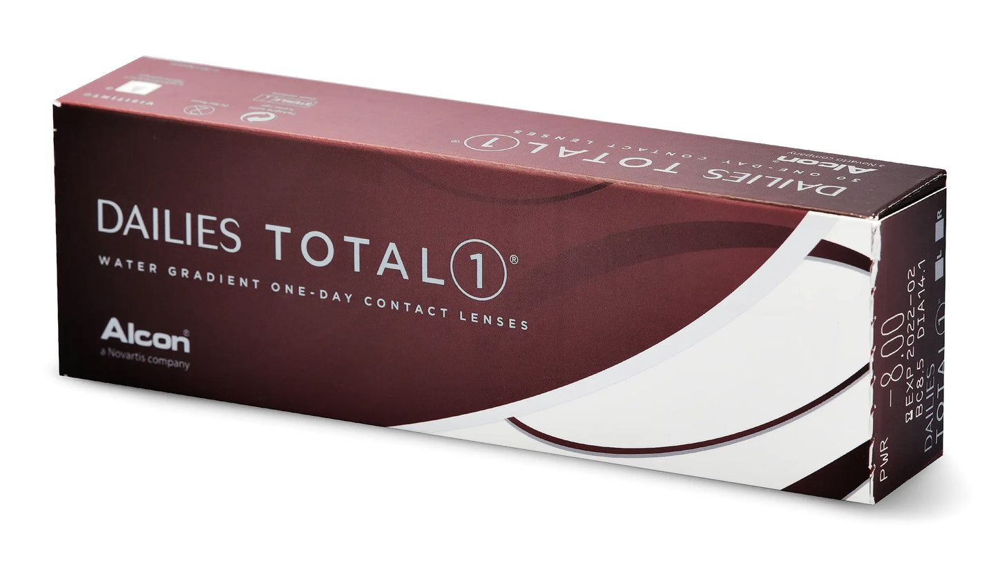 DAILIES TOTAL 1 BOITE DE 30