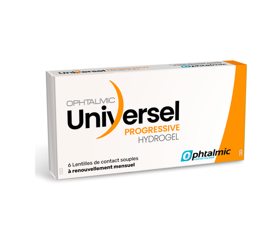 Oph RX Universel HYDROGEL Progressive